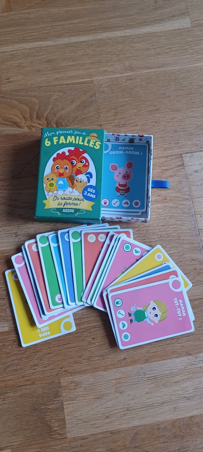 Cartes : Jeu de familles - photo numéro 2