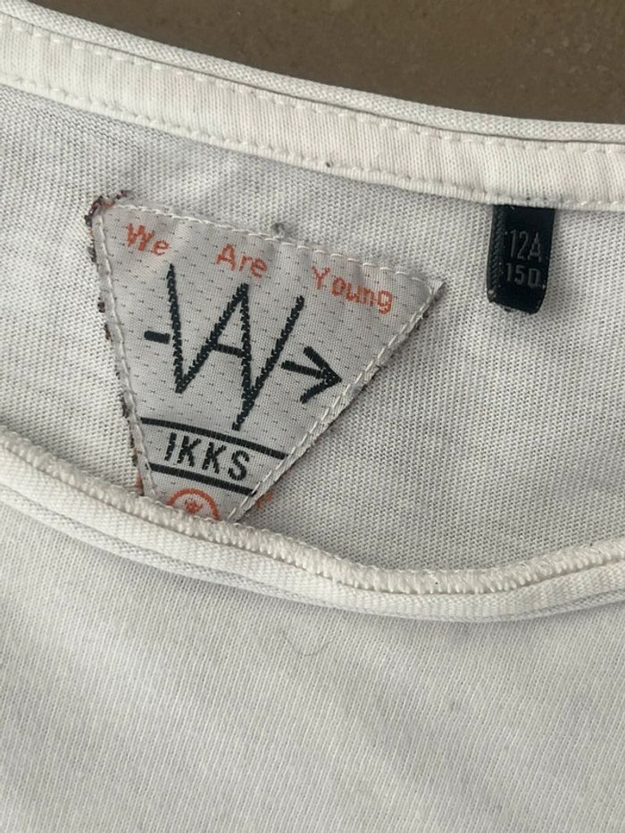 T-shirt manches longues Ikks garçon 12 ans - photo numéro 2