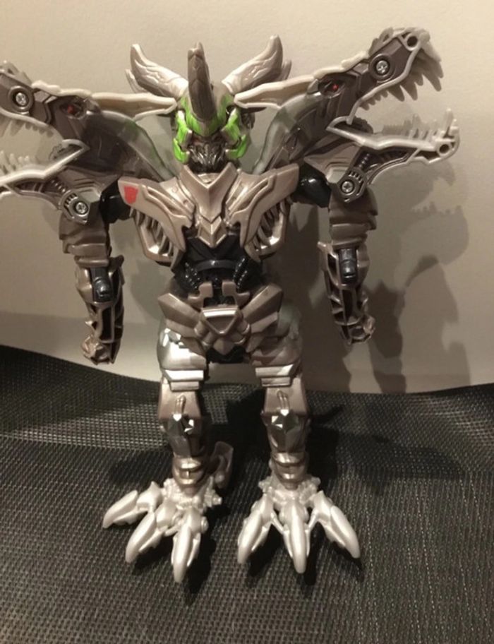 Transformers Grimlock armor up Turbo robot et dinosaure +20cm Hasbro - photo numéro 8