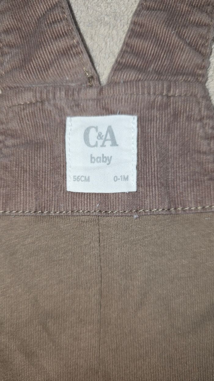 Salopette hérisson 56cm 0-1M C&A - photo numéro 2