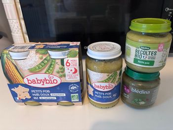 Lot petits pots bébés
