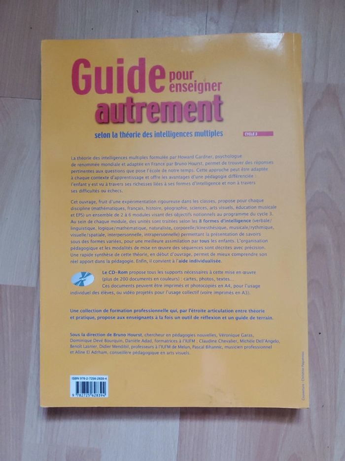 Guide pour enseigner autrement selon la théorie des intelligences multiples Retz - photo numéro 3
