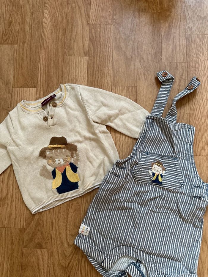 Salopette 3 mois sergent major