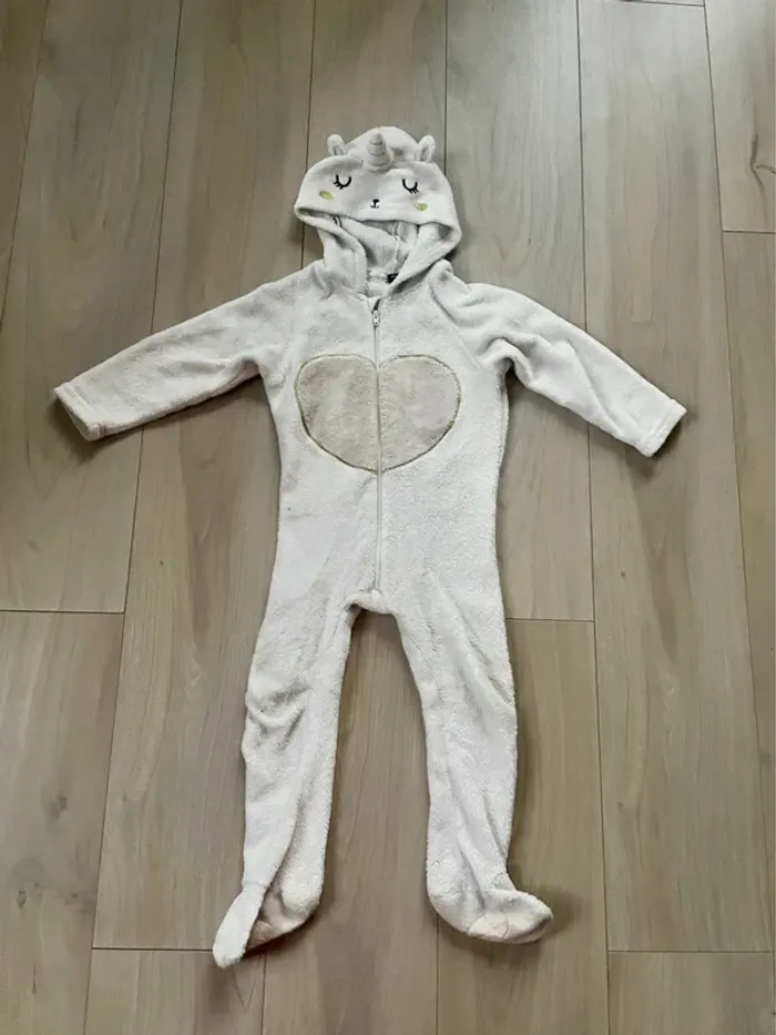 Grenouillère licorne Kiabi 3 ans