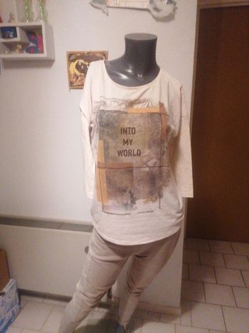 Haut manche longue taille unique