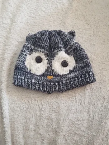 Bonnet chouette 18mois / 2ans