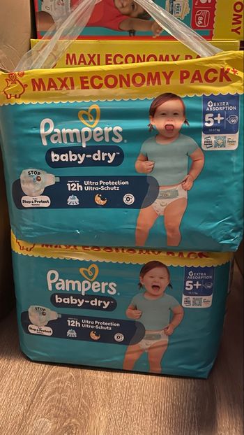 Pampers taille 5+