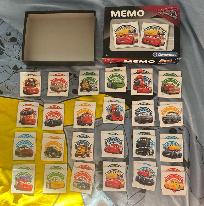 Jeu mémo/memory Cars - photo numéro 3