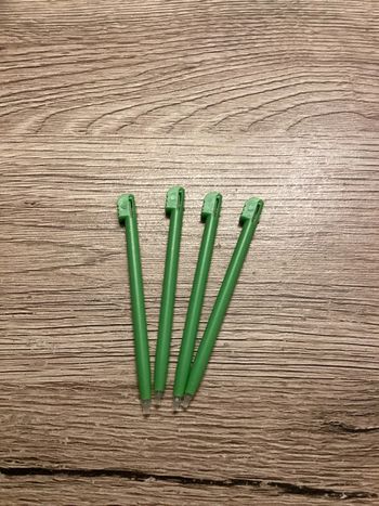 4 stylet vert foncé Nintendo ds / 2ds / 3ds