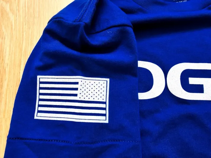 T-shirt Rogue crossfit bleu XS homme neuf - photo numéro 4