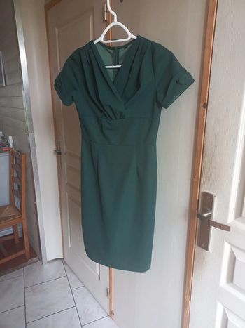 robe verte foncé