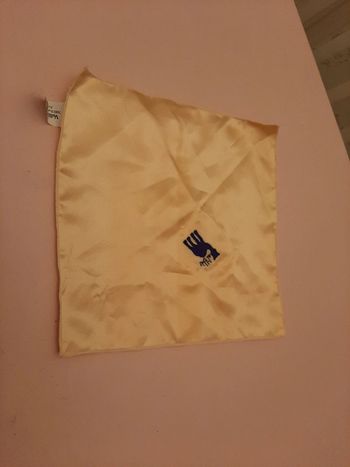 Tissu doudou satiné  25x25cm Vulli