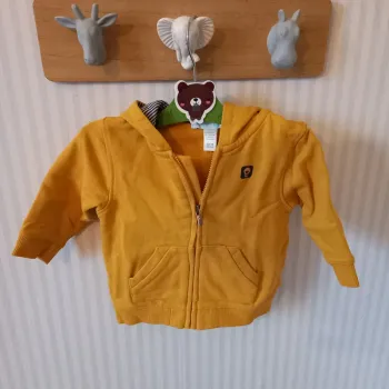 Sweat jaune Obaibi 6 mois