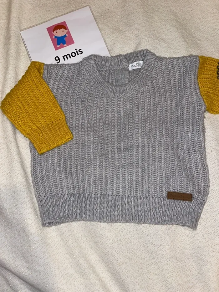 Pull mailles 9 mois la redoute - photo numéro 2