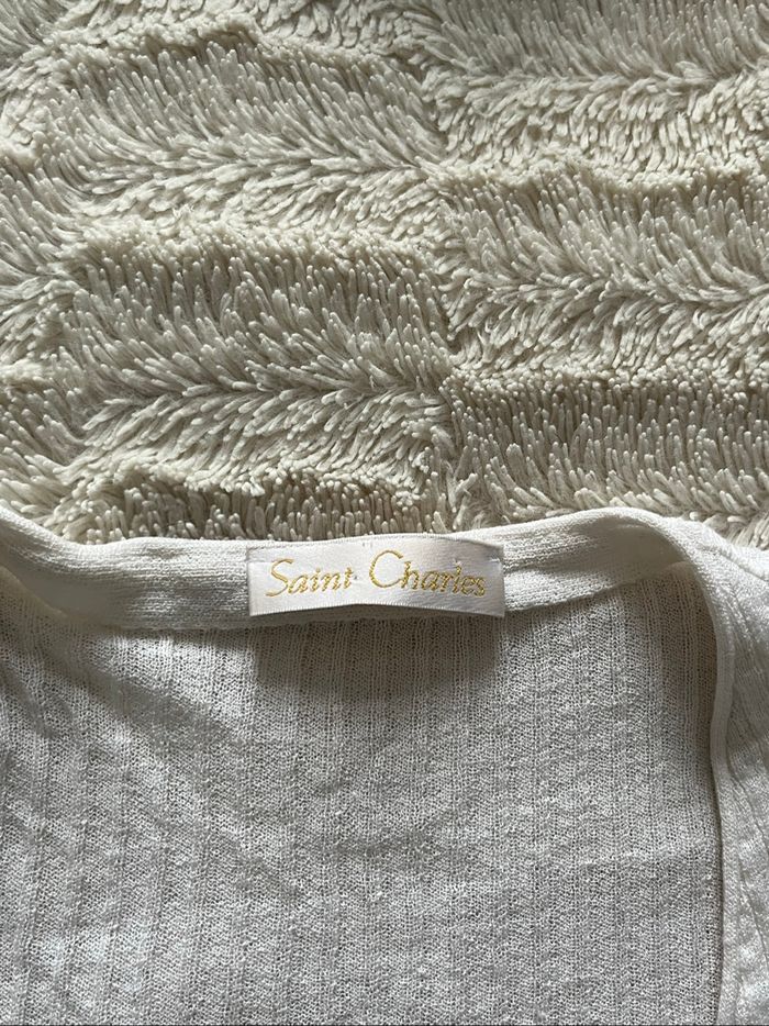 Gilet blanc - photo numéro 3