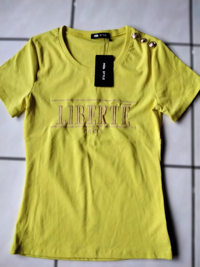 T-shirt Tshirt manches courtes - Femme - 38
