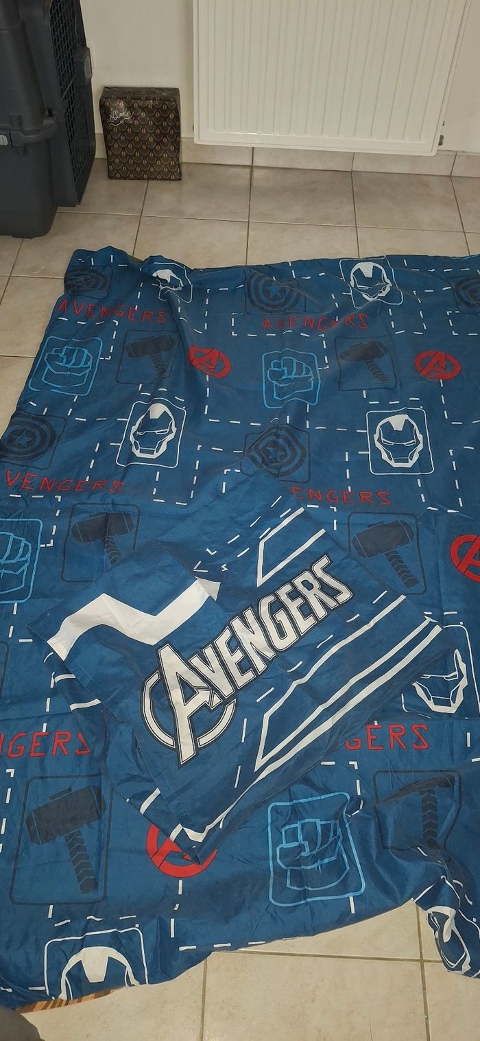 Parrain housse de couette et tête d'oreiller - photo numéro 5