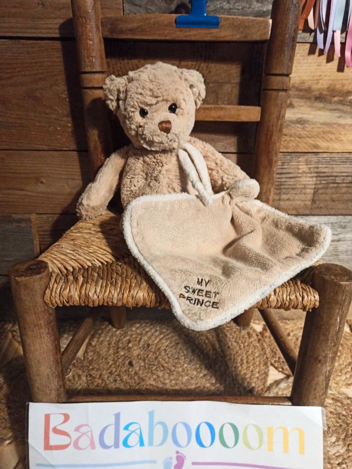 Peluche doudou ours Bukowski tbe my sweet prince - photo numéro 2