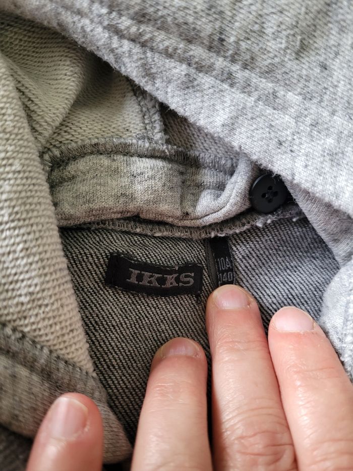 veste en jeans ikks  10ans  (15e) - photo numéro 6
