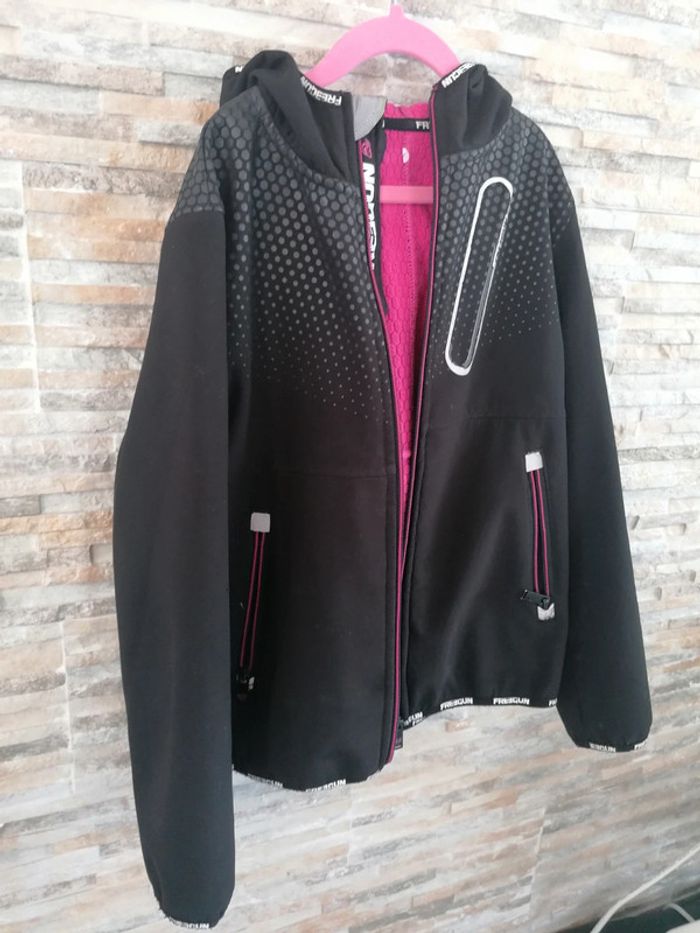 Veste zippée fille freegun taille 12ans - photo numéro 8