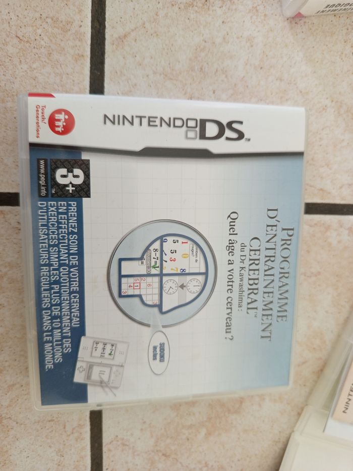 Jeu programme d'entrainement cérébral pour DS - photo numéro 1