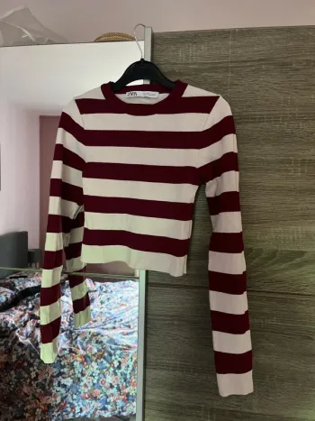 Pull fin crop top Zara S