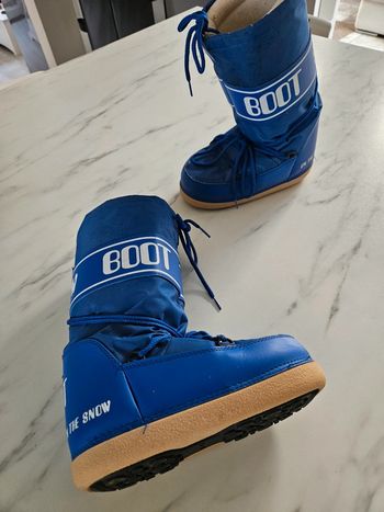 Boot bleu de neige 35/37