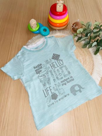 T-shirt manches courte obaïbi 23 mois (86 cm)