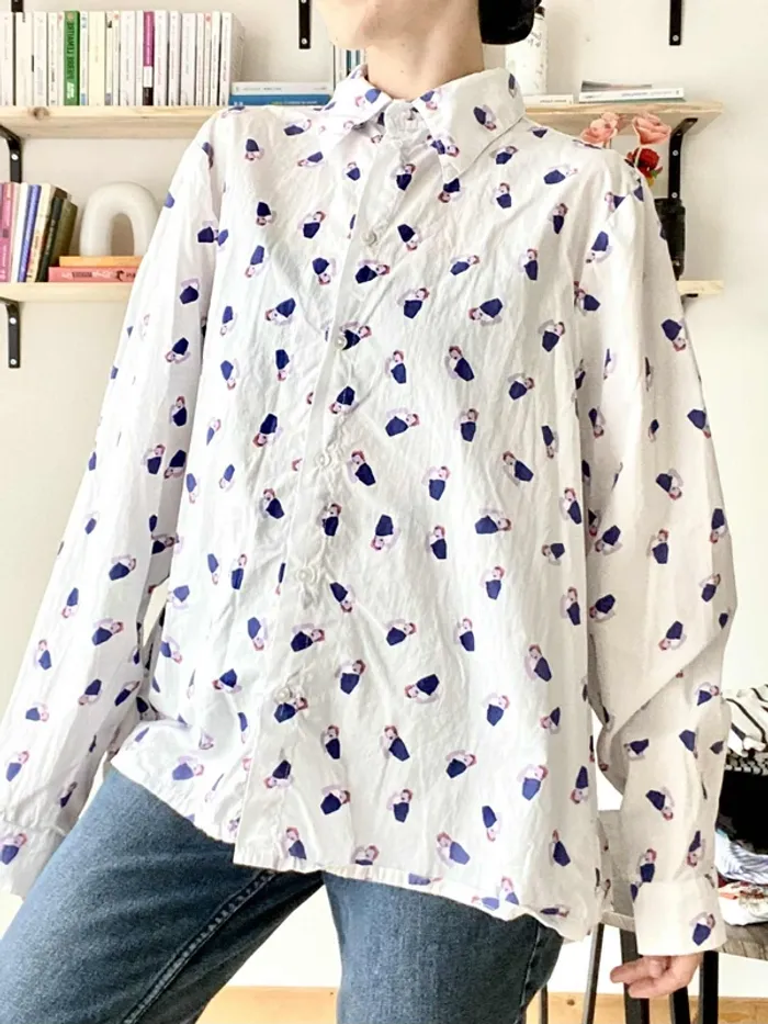 Chemise Meuf en taille S - Très bon état - photo numéro 2