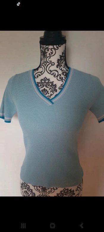 Pull manches courtes