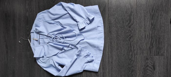 Tunique/Blouse Femme Rayée Bleu ciel 38
