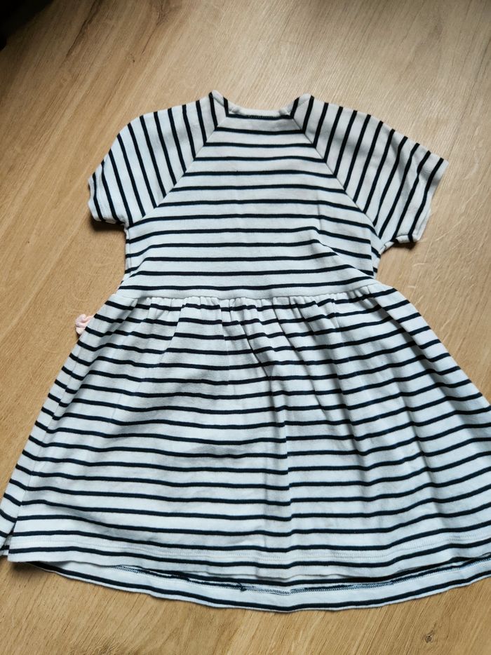 Ensemble robe et gilet petit bateau 18 mois - photo numéro 3