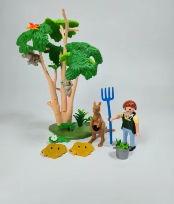 Playmobil Famille de Koalas et Kangourou