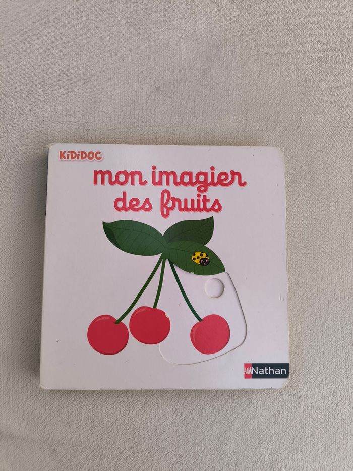 Livre Kididoc Mon imagier des fruits Nathan - photo numéro 2