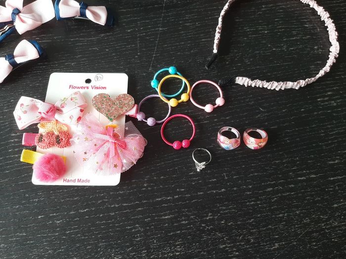 Lot cheveux et bagues - photo numéro 4