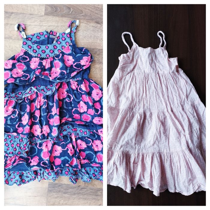 Lot robes a bretelles 4 ans