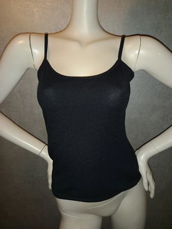 top noir jus d'orange taille 36