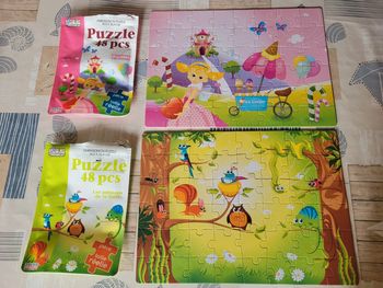 Lot 2 puzzles 48 pieces