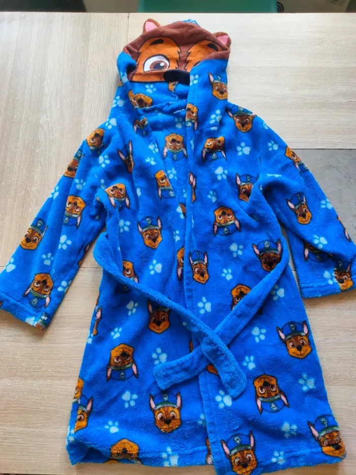 Peignoir Pat patrouille 5-6 ans