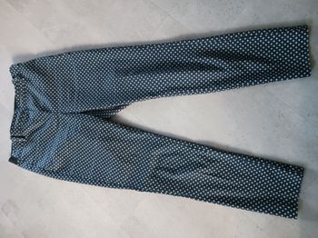 pantalon imprimé marine Taille 38 H§M Neuf