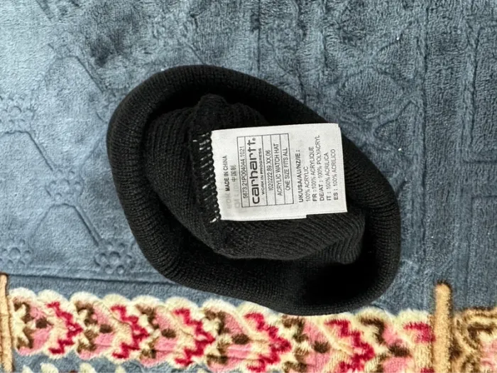 Bonnet Carhartt noir en taille unique - photo numéro 4