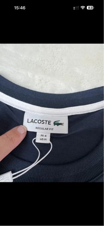 Lot t-Shirt + Sweat Lacoste 🐊