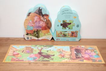 Puzzle les 3 petits cochons