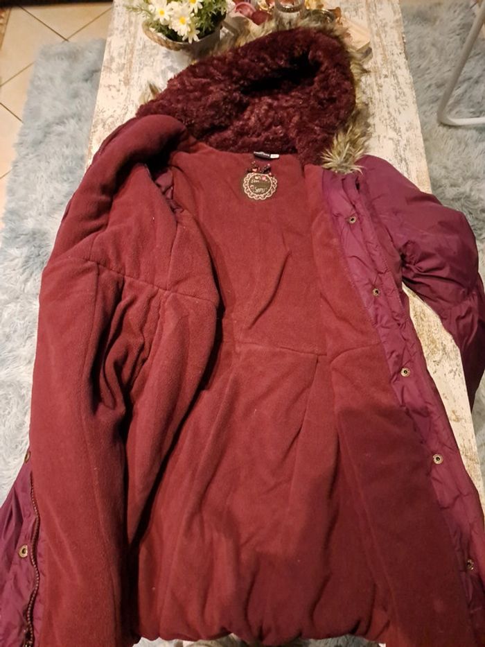 Superbe parka violine sergent major doublure polaire - photo numéro 10