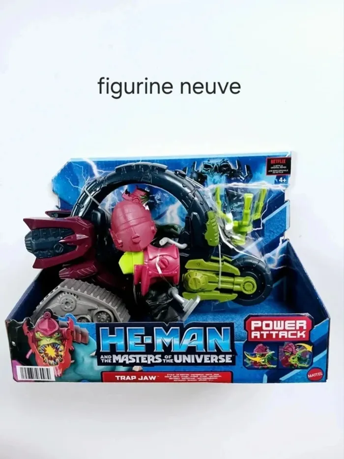 Figurine He Man Masters of the Universe Trap Jaw Vehicule