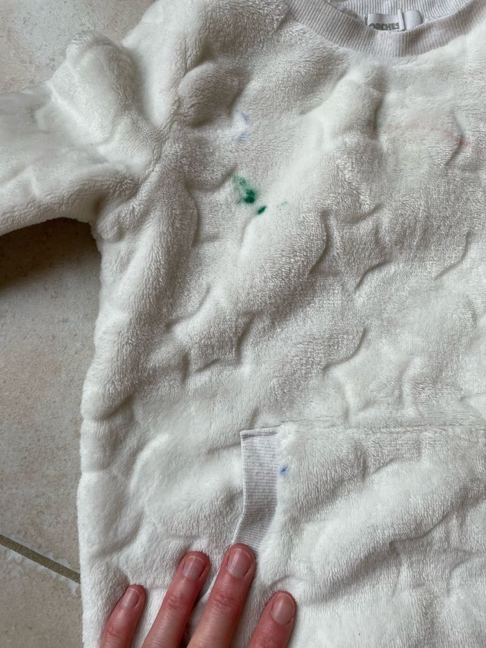 Lot hiver 2 pantalons velours et un pull tout doux - photo numéro 9