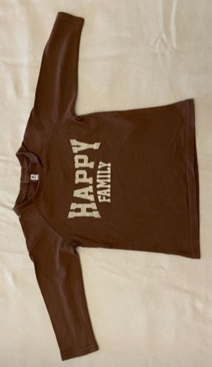 T-shirt manches longues NEUF 18m - photo numéro 2