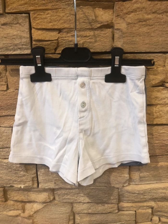 Lot de 2 shorts 100% coton 2-3 ans - photo numéro 2