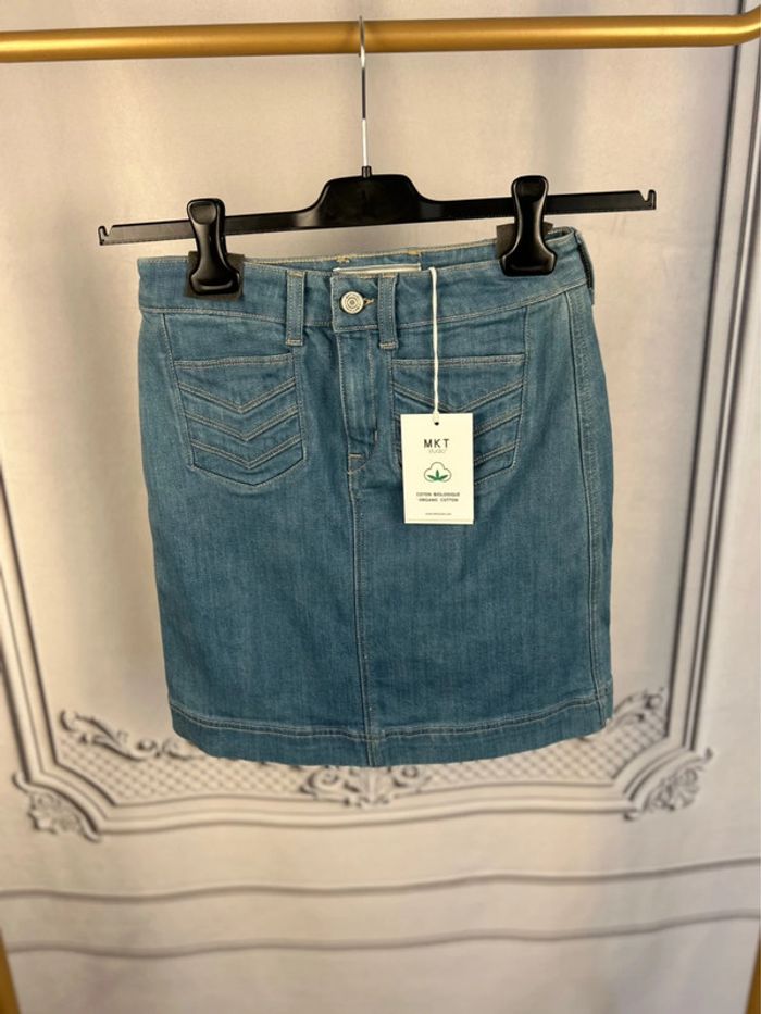 Jupe en jean MKT Studio 34 / XS neuve