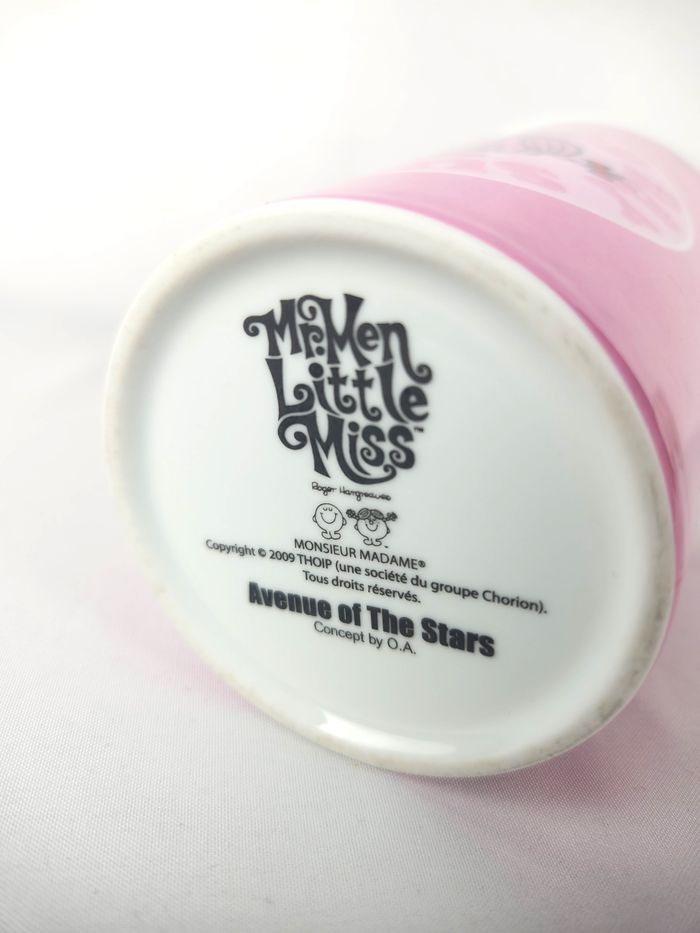 Mug Tasse Collector Monsieur Madame / Mr. Men - Avenue of the Stars 2009 - photo numéro 7